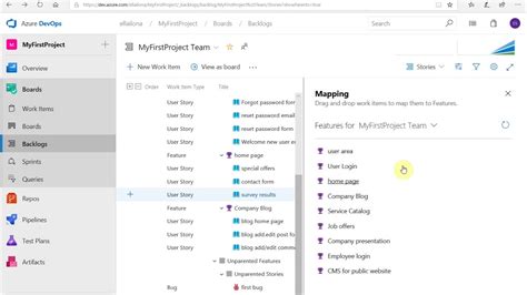 Querying all available organizations for you works by using the REST API. . Azure devops rest api get all work items